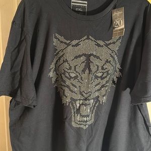 Sean John silver t shirt XXL BRAND NEW!!!